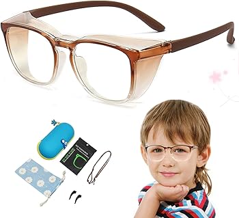 Amazon.co.jp: [GOKEI] 花粉防止メガネ 花粉症 メガネ 子供用 3-14歳