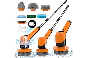 Electric Spin Scrubber for a Sparkling Led Bathroom