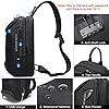 BANGE Sling Bag, Waterproof Men's Chest Bag Shoulder bags Crossbody Sling Backpack for Men Sling Backpacks #2