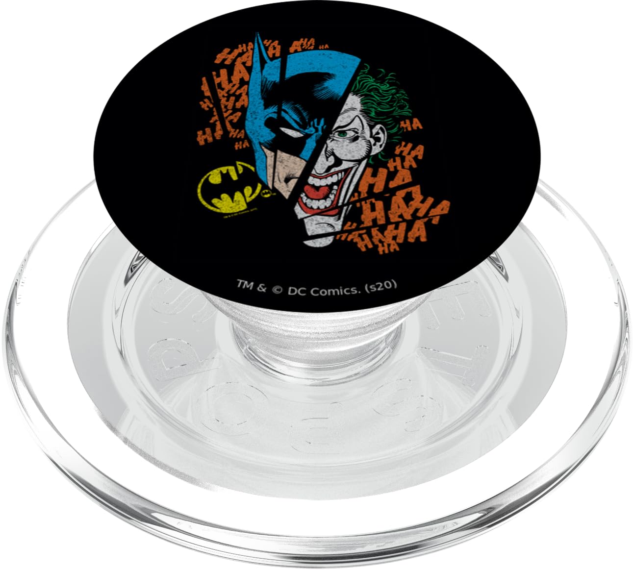 Batman Joker Broken Visage PopSockets PopGrip for MagSafe