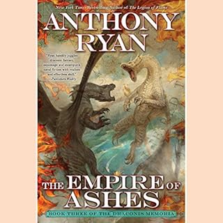 The Empire of Ashes Audiolibro Por Anthony Ryan arte de portada