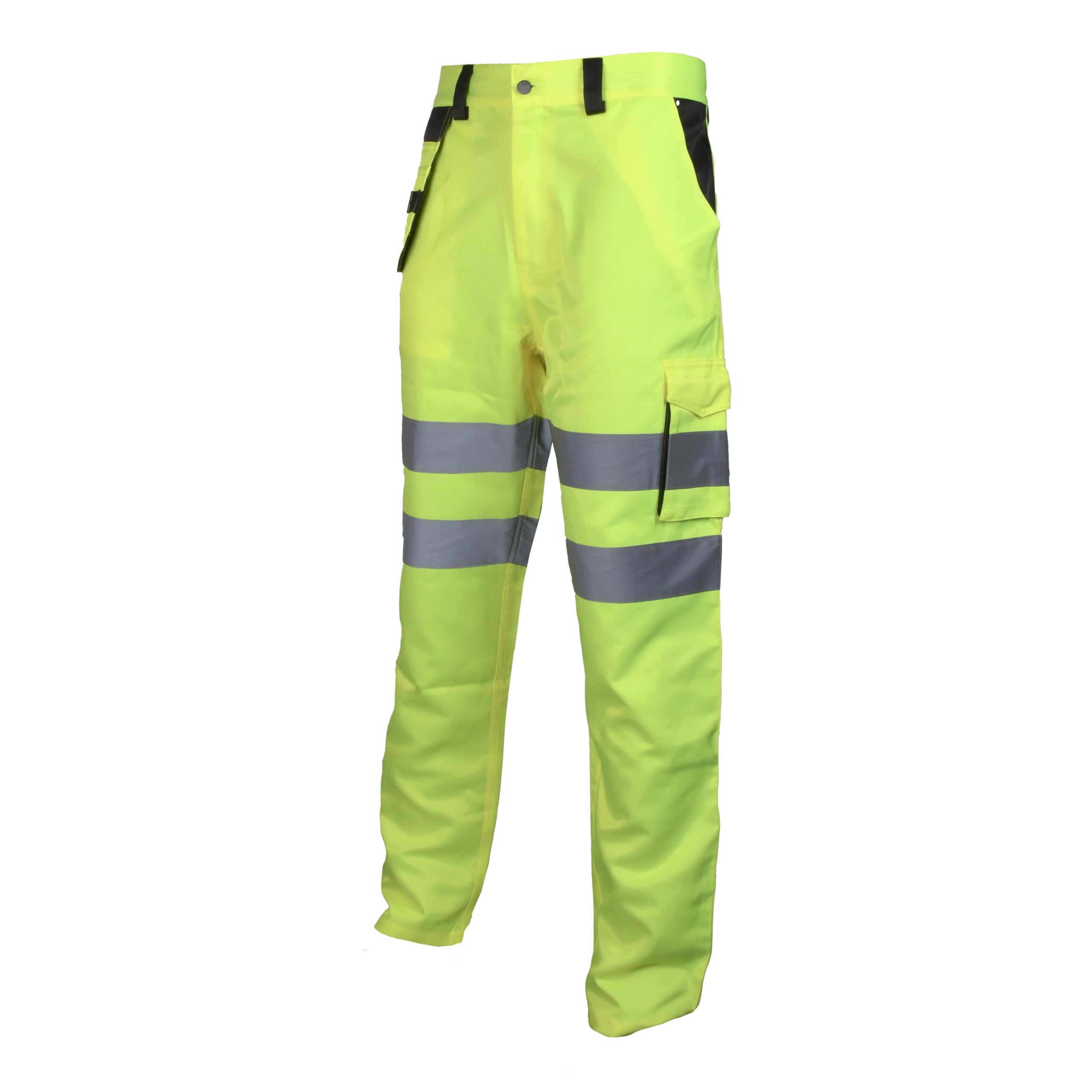 Scan Hi-Vis Holster Trouser Yellow W34-36In - Scahvhtl 5023969016726