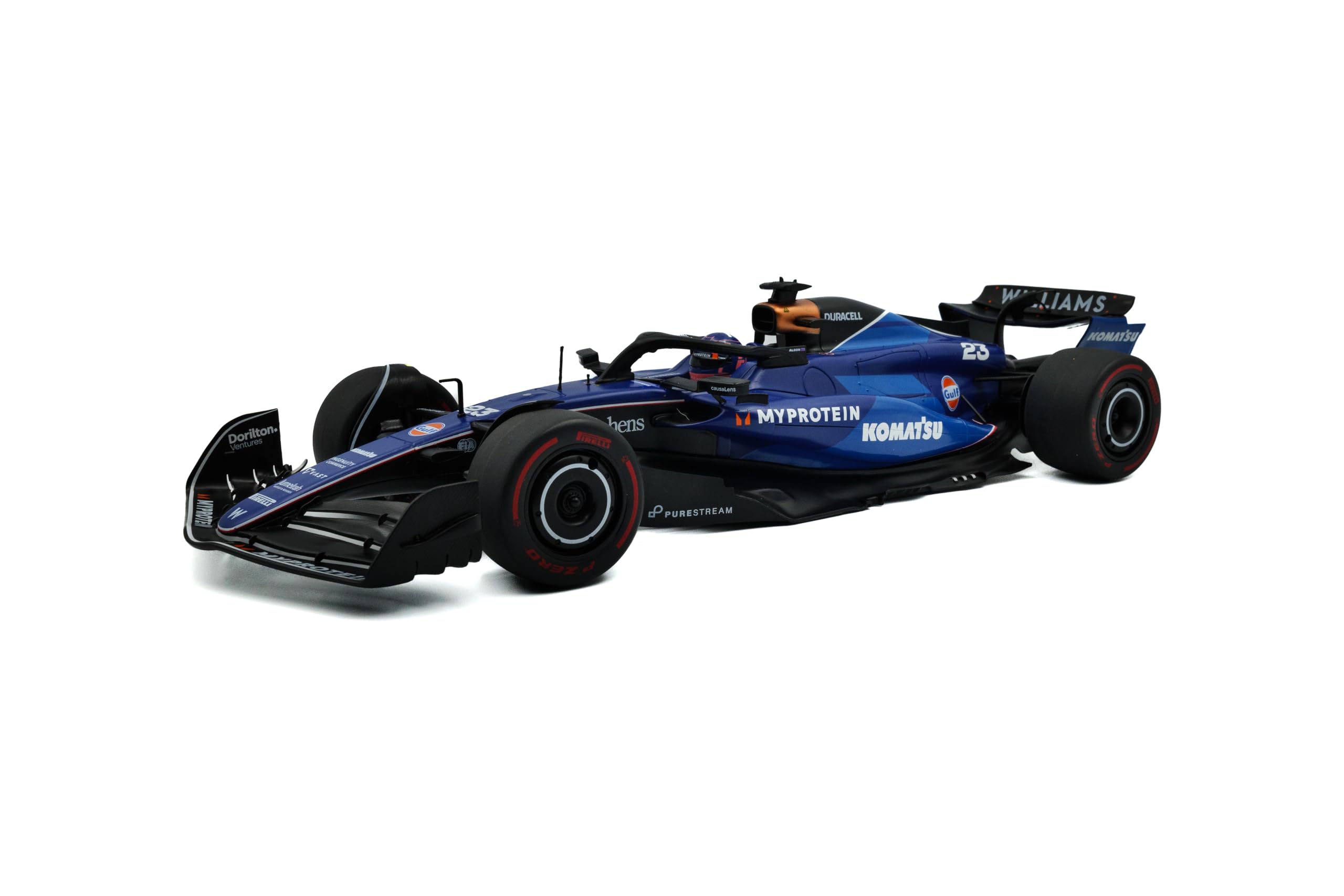 自動車 WILLIAMS F1 TEAM FULL VIEW Williams Amazon.com: Solido 1:18 Williams F1 Team FW46 Blue A.ALBON