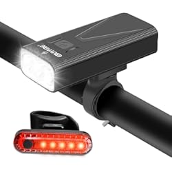 Luz Delantera Bicicleta Sigma EBUYFIRE Luces Bicicleta Delantera y Trasera LED Recargable USB, 3000 Lumens Potente, 3 Modos, IPX5 Impermeable Luces Seguridad para Ciclismo de Montaña y Carretera
