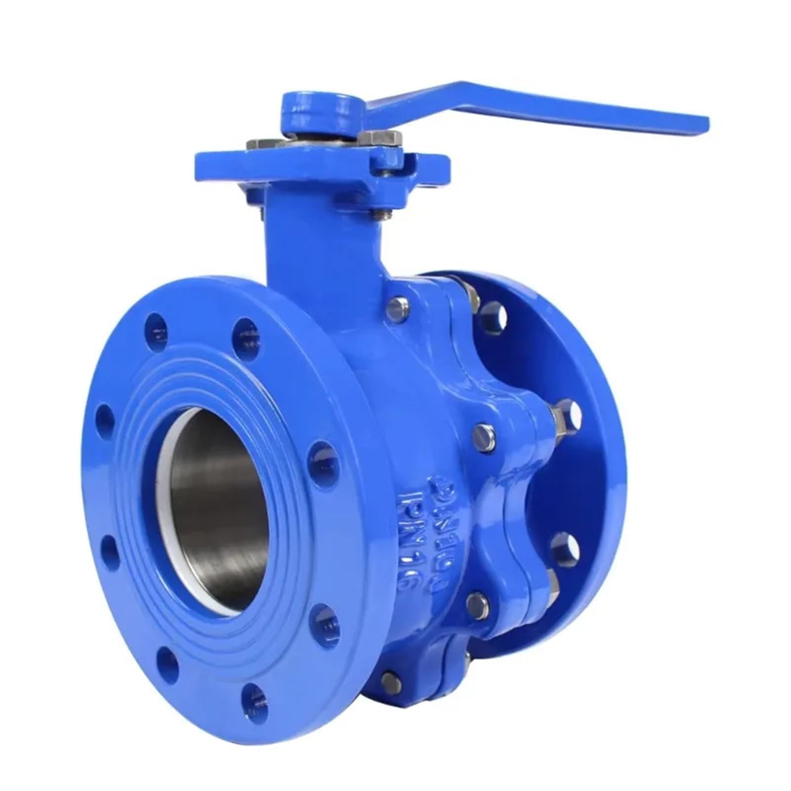 Nozlihmh Casting Ductile Iron Body Manual 2Pc Ball Valve With Cf8 Ball Bs Din Ansi Jis Flange(2 In)
