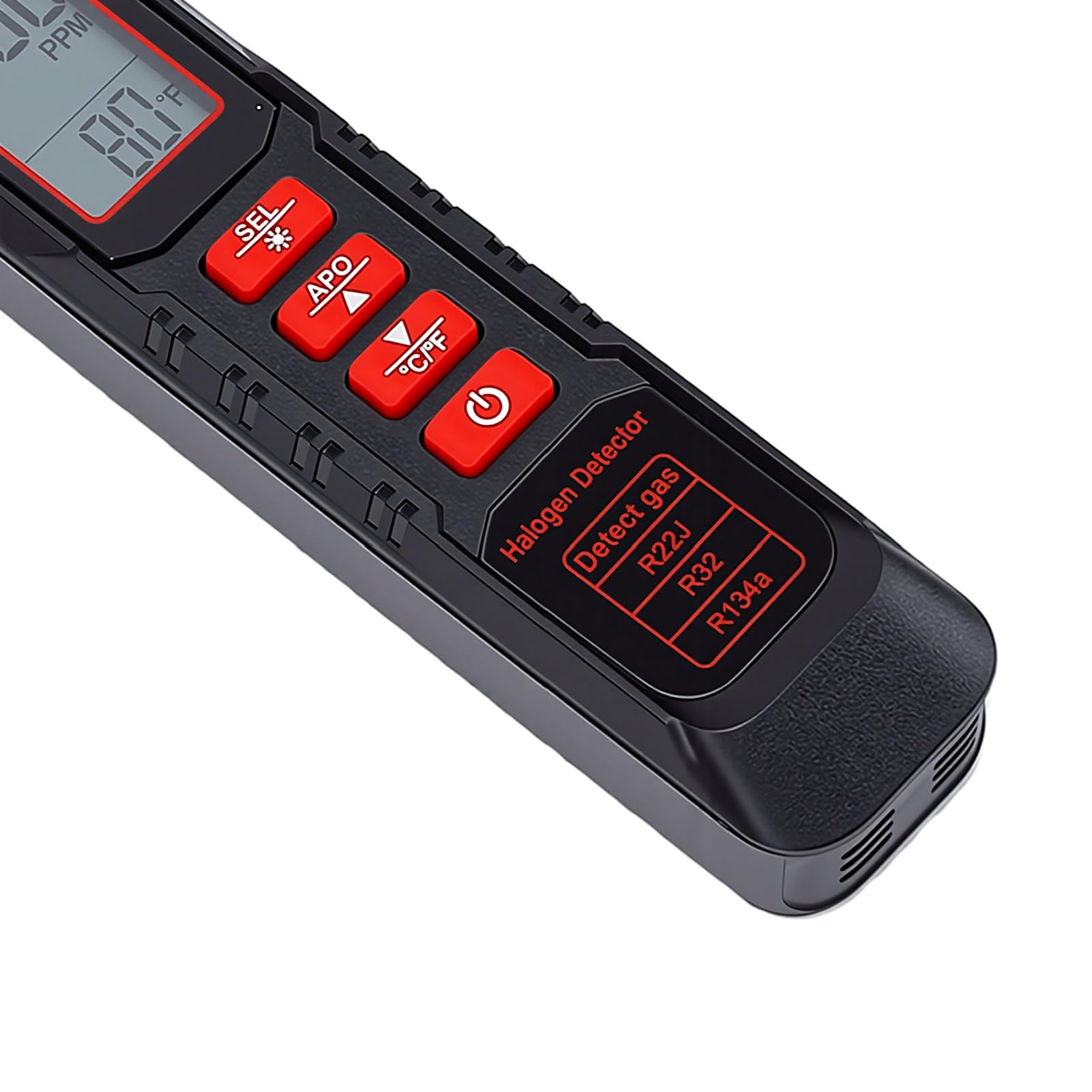 Generic Detector de Fugas de Gas de Alta Sensibilidad con Alarma Ajustable para Monitoreo Confiable de Refrigerante en Ambientes Difíciles, Incluye Baterías, Fácil de Usar