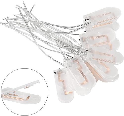 Miniatura 9 de 20 unids CR2032 titular de batería de celda de moneda titular de batería 2X CR2032 titular de batería con interruptor de encendidoapagado