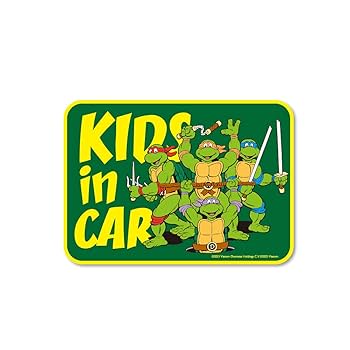 ミュータント　タートルズ　カード　ステッカー　未開封 Amazon.co.jp: ミュータント・タートルズ KIDS in CAR 緑
