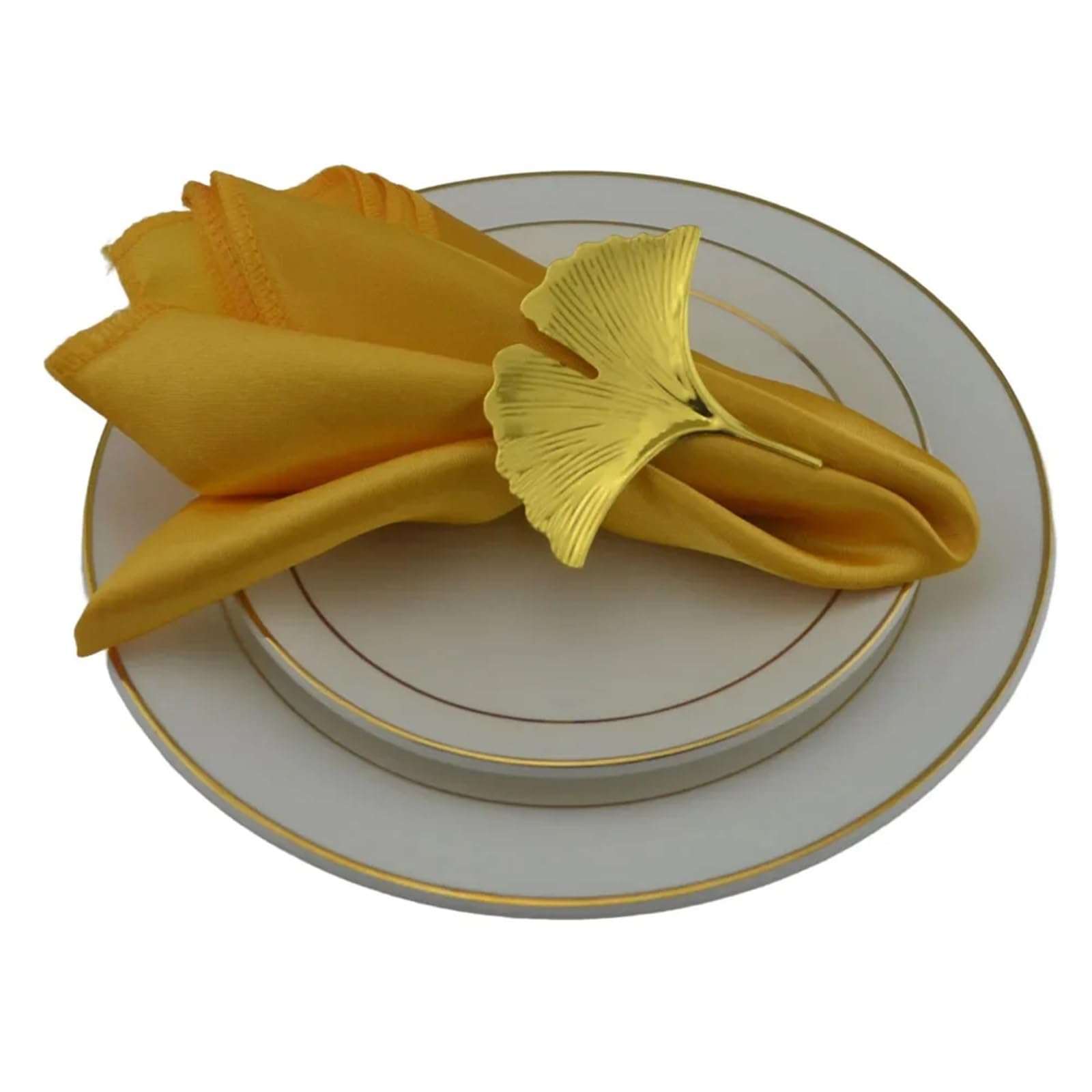 serviettes napkins 50pcs Table Napkins Wedding Hall Decoration Cloth Stain Handkerchief Christmas Birthday Baby Shower Home Party Dinner Napkin for dining wedding party everyday home(Gold)