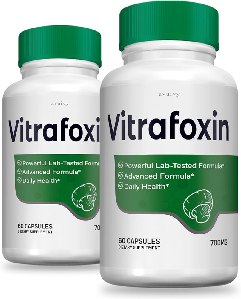 Amazon.com: Avaivy Vitra Foxin - VitraFoxin Capsule Formula (2 Pack, 120  Capsules) : Health & Household