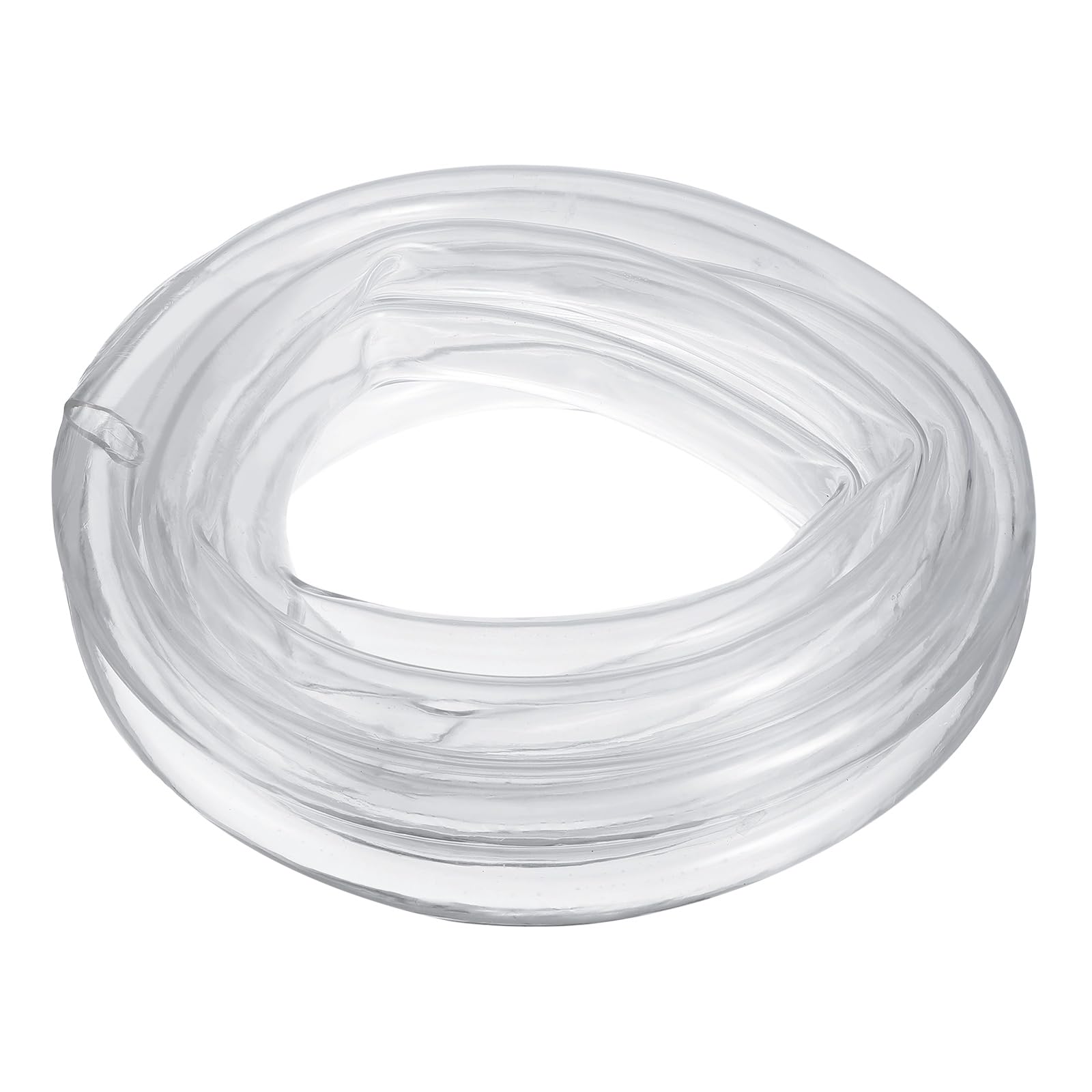 YELARXI Clear PVC Hose, Flexible Plastic Water Pipe Lightweight Vinyl Hose - Fitting for (Garden/Pool/Pump/Aquarium/Fish Tank), 0.79"(20mm) ID & 0.98"(25mm) OD & 16.4ft