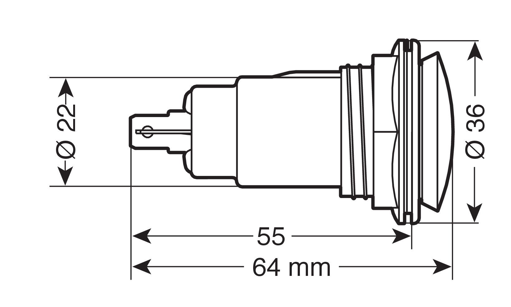 Presa corrente standard - montaggio ad incasso - 12/24V Prese