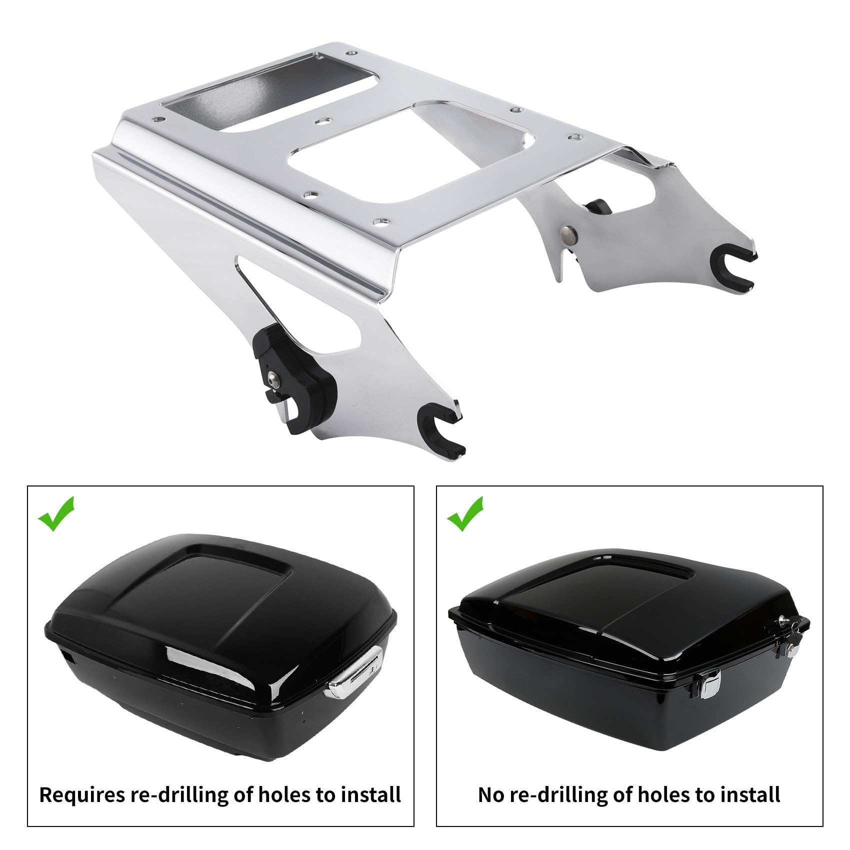 Portapacchi Harley Road King Portapacchi King Tour Pack 35,9cm Per Harley Tourin