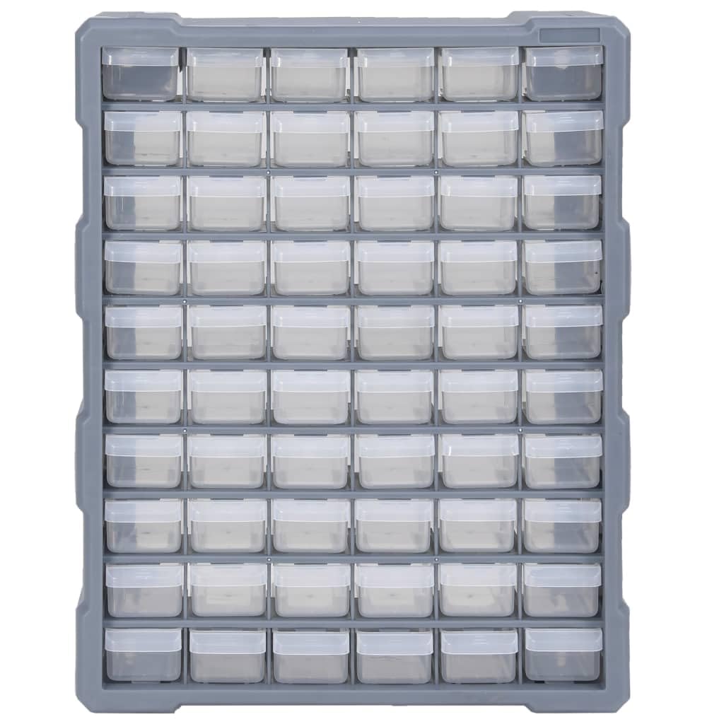 Genérico Organizador multicajones con 60 cajones 38x16x47,5 cm,Bricolaje,Accesorios de Bricolaje,Organización y Almacenamiento de Herramientas,Cajas de herramientas-147588