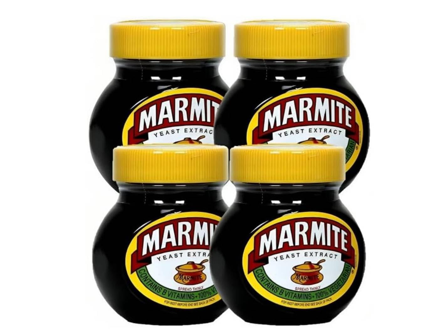 Marmite - Estratto di lievito spalmabile 250 gr x 4 unità - Pack Promoo