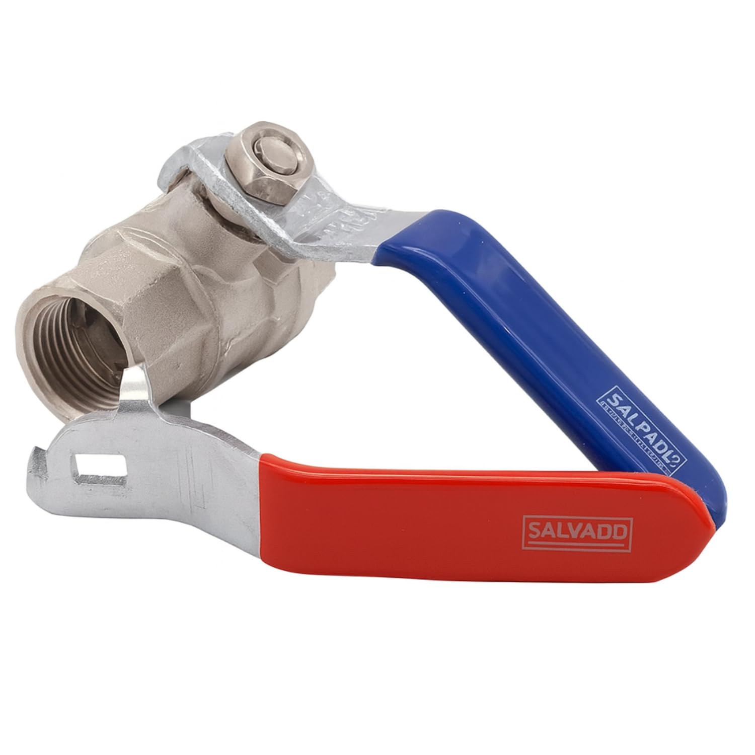 Westco WRAS 1"" F x F Lever Ball Valve Red & Blue Handle Water Plumbing UK