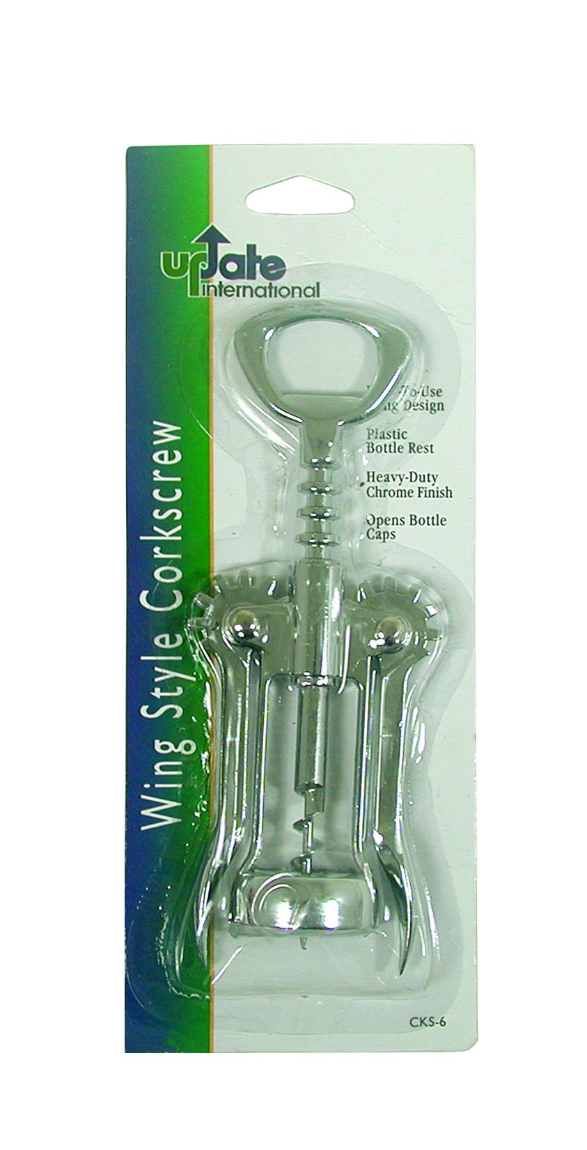 Update International Hand-Held Winged Corkscrew