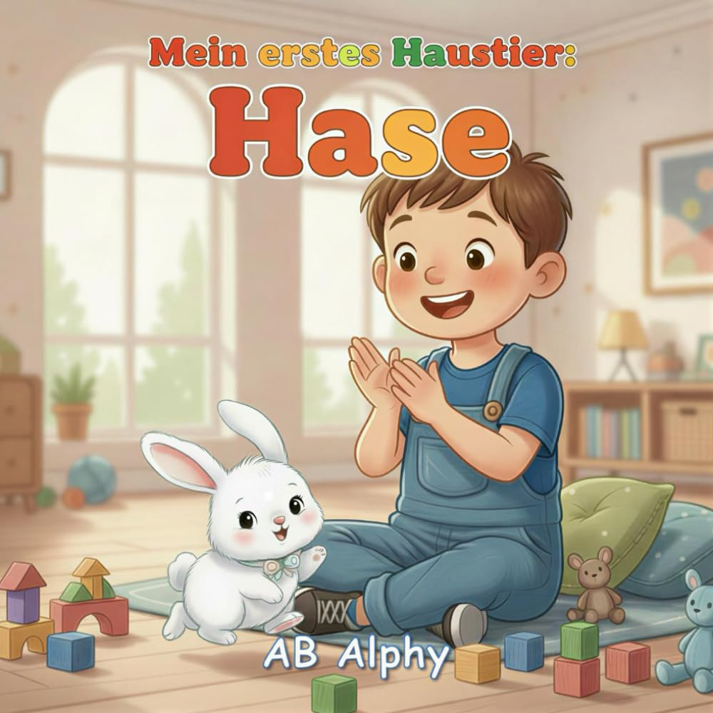 Mein erstes Haustier: Hase: Eine liebevolle Tiergeschichte für Kinder über Verantwortung, Freundschaft und sanfte Fürsorge: 1