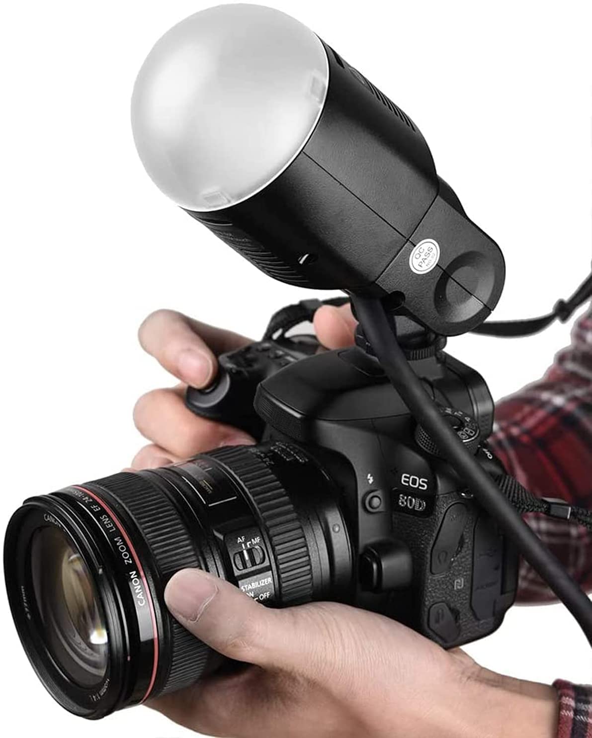 Godox AK-R11 Dome Diffusore,Compatibile con Godox V1, V1Pro, Godox AD100Pro, AD200 Pro, AD200, H200R