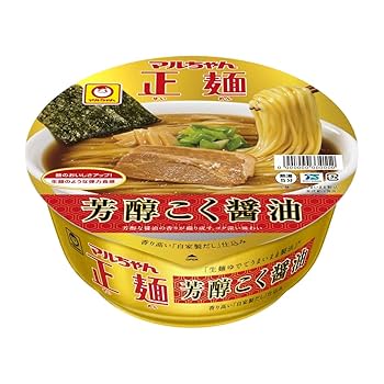 Amazon.co.jp: 東洋水産 マルちゃん正麺 カップ 芳醇こく醤油