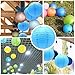 CEEYSEE 6 Pcs Paper Lanterns 12-Inch Sky Blue Chinese Japanese Round Hanging Decoration Paper Lanterns for Halloween Wedding Birthday Paper Lanterns Party Decorations (DLTL/Sky blue)