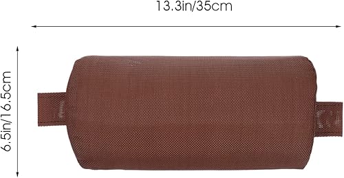 Miniatura 6 de Yardwe Almohada reclinable para silla de playa, reposacabezas acolchado extraíble con banda elástica, almohada para silla de descanso, soporte para