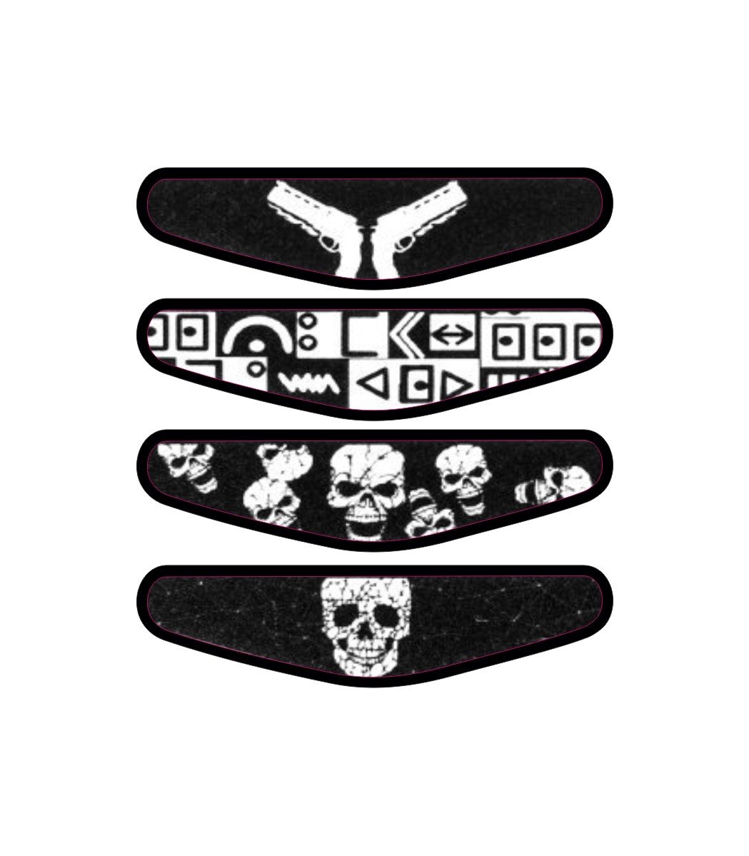 Elton n - 4 Led decal bar sticker set for dualshock 4 [video game] light box (B075ZQTH9W) Amazon Price History, Amazon Price Tracker