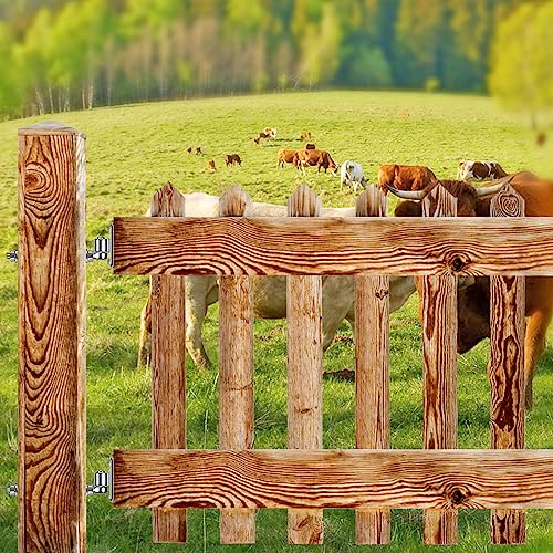 Insaga 6'' J Bolt Gate Hinge, Heavy Duty Gate Hinge For Wood Fence, One-Piece Molding Gate Hinge For Metal Gate thumb #4