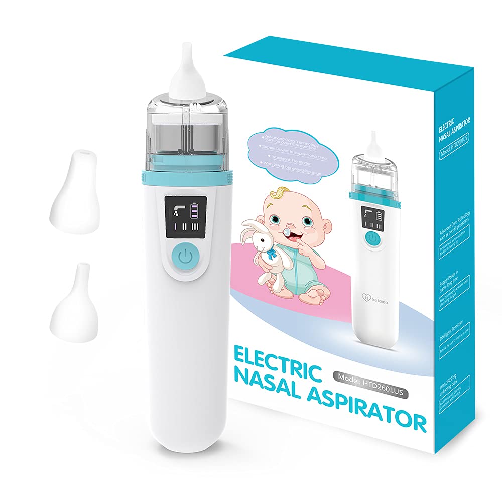 Aspiratore nasale per Neonati Sicuro Confortevole Elettrico Hygienic Silicon Nose Aspiratore Aspiratore per Bambini Baby Kids Neonati