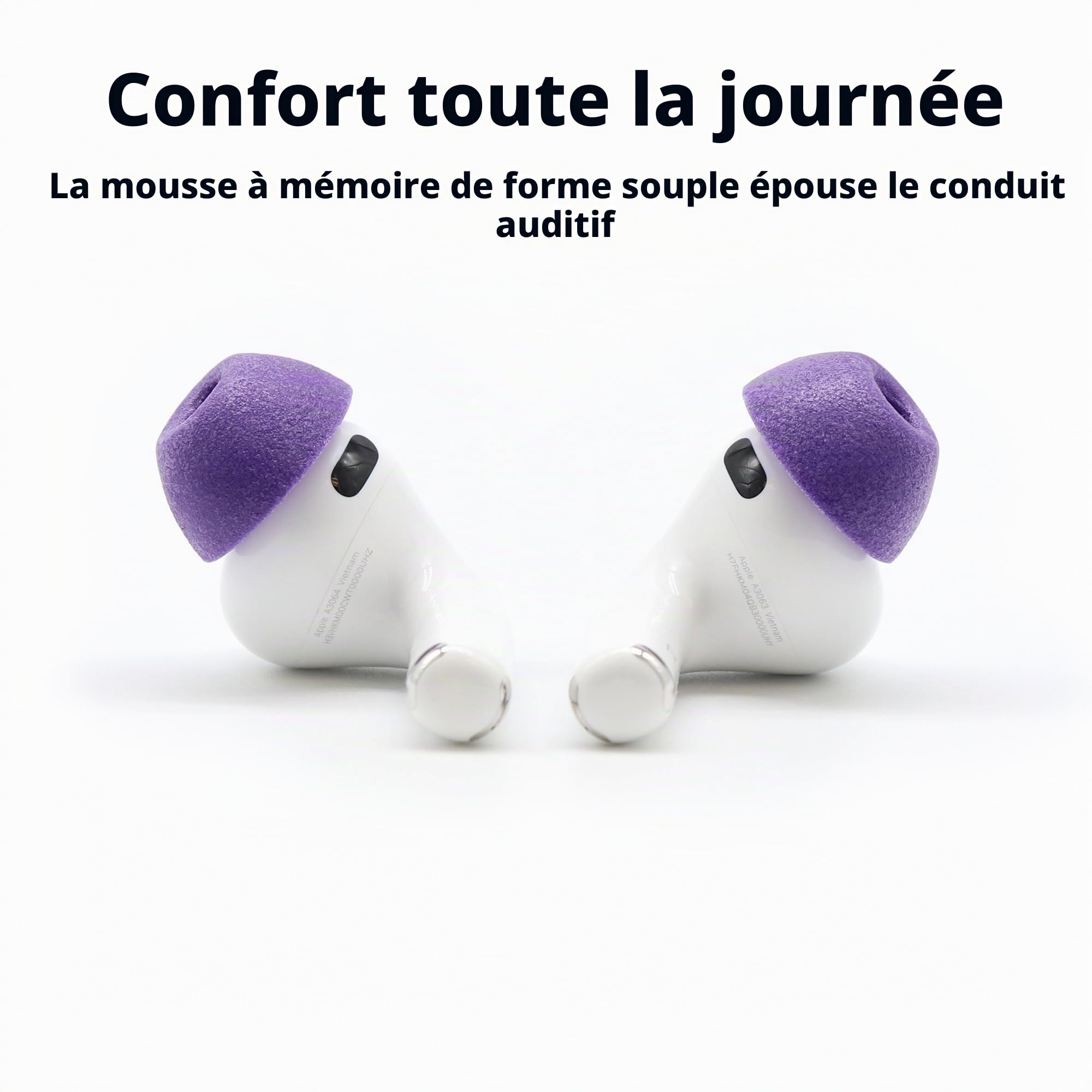 Comply TrueGrip Max Embouts de Rechange en Mousse à mémoire de Forme