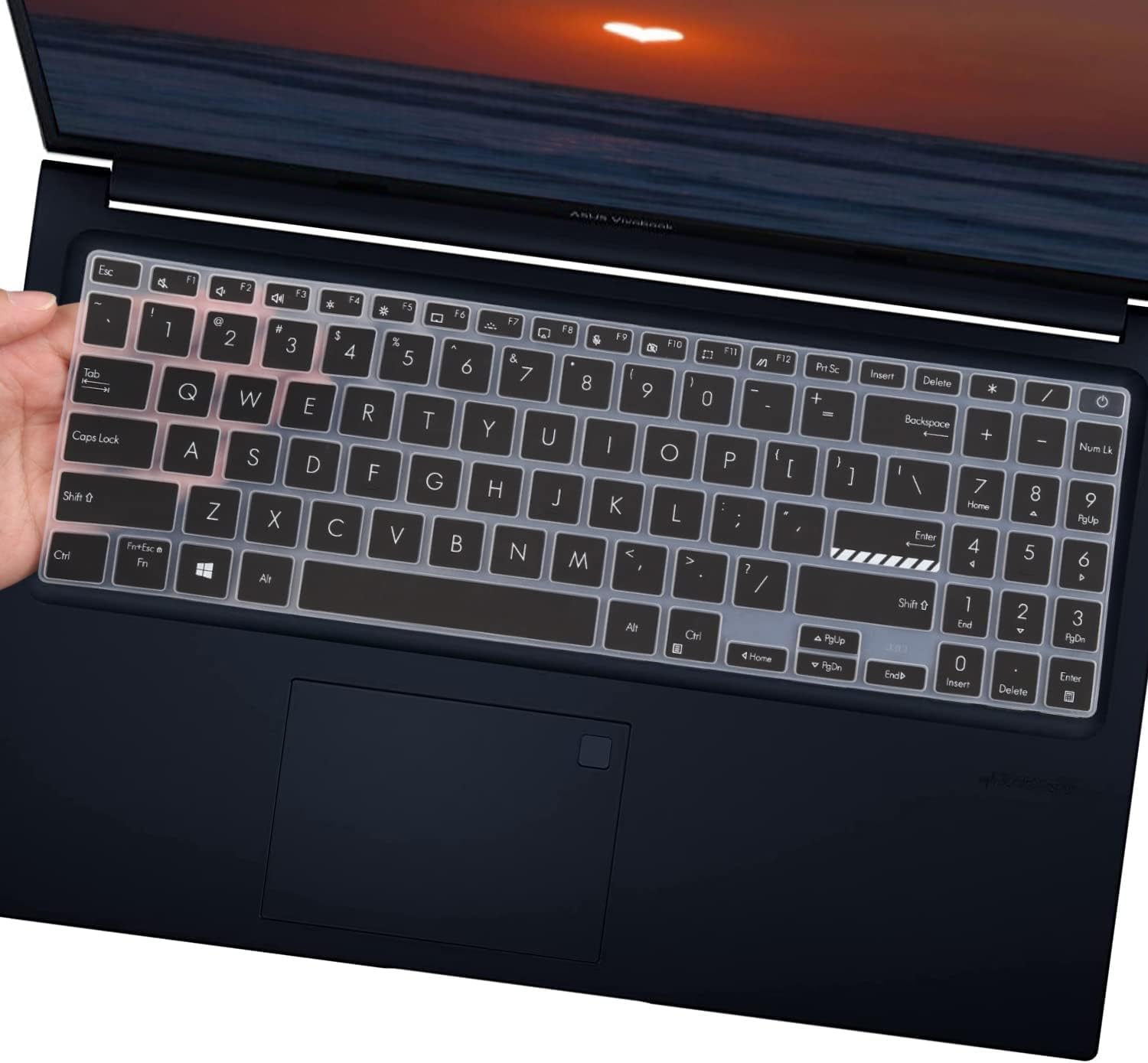 CASOSHIELD Keyboard Cover for 16" Vivobook Pro 16X OLED M7600 N7600, 15.6" ASUS Vivobook Pro 15X OLED M6501 M3500 K3500 M6500, Vivobook Pro K571GT Keyboard Skin, Black (B0D97T2PKQ) Amazon Price History, Amazon Price Tracker