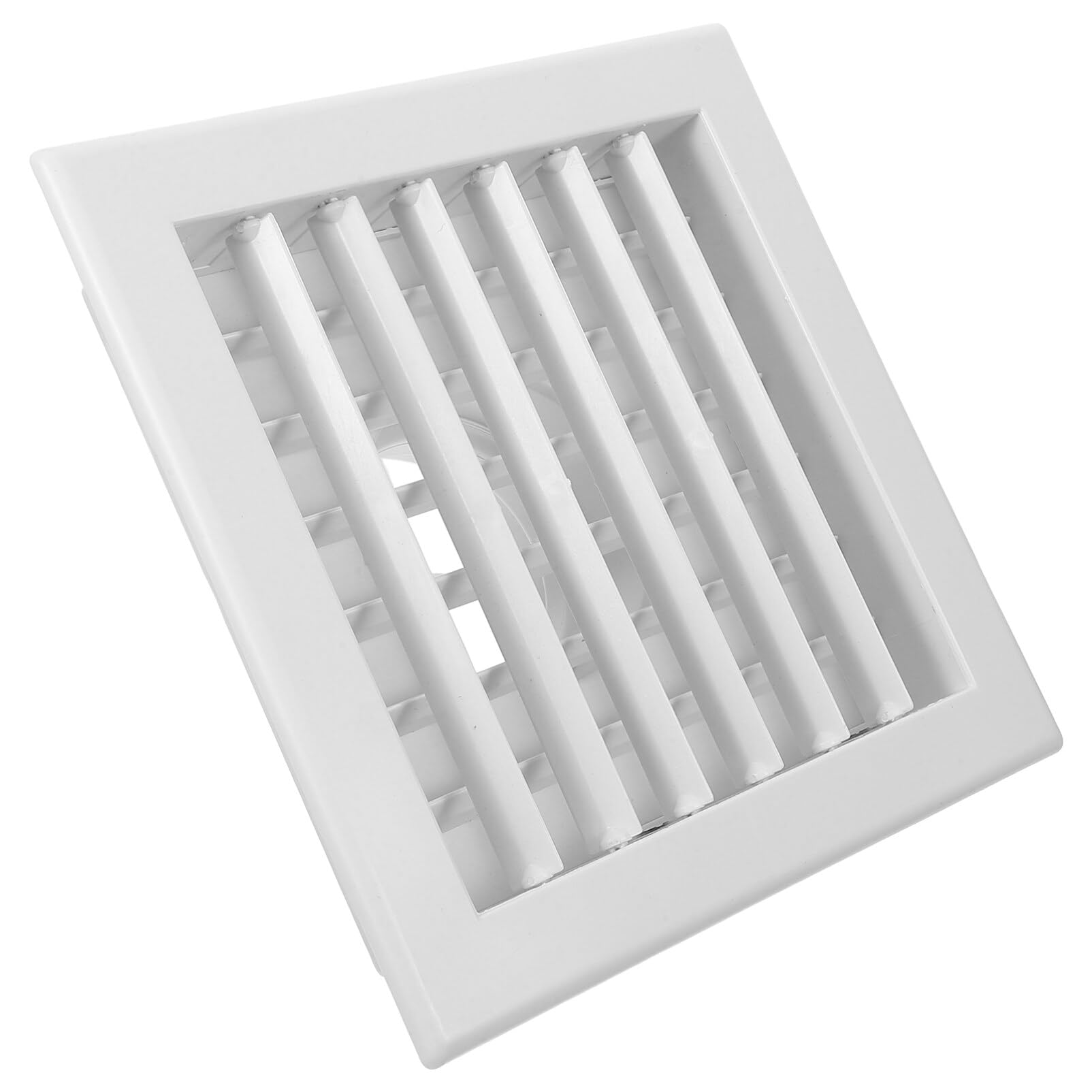 Griglia di Ventilazione Rotonda Bianca in Abs per Climatizzatore | Aerazione Tonda, Copertura della Presa d Aria Soffitto, Vacanze Estive, Facile da Pulire