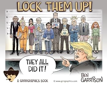 Paperback Lock Them Up!: A Ben Garrison Cartoon Collection Book