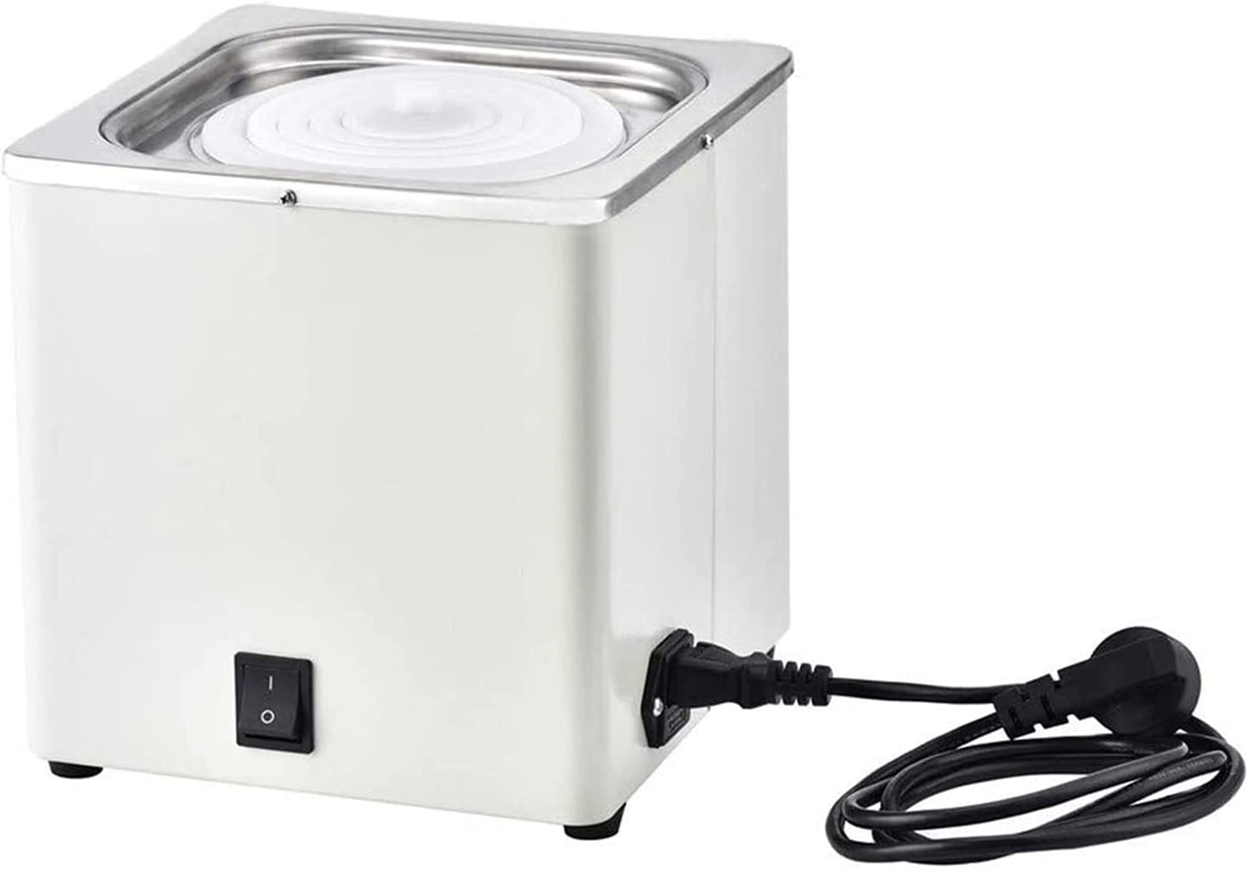 Baño María de Laboratorio Digital, baño María termostático con Aberturas seleccionables, Acero Inoxidable 304 resolución 0,1 ℃ Baño María eléctrico con Temperatura Constante
