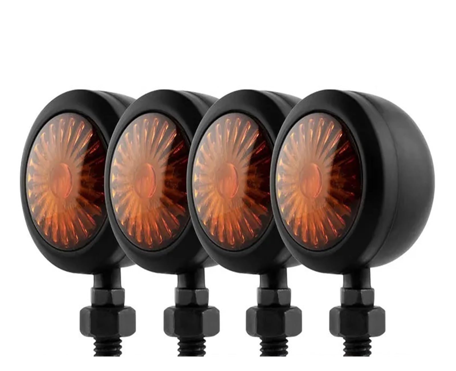 Indicatore direzione a LED moto grande 10 mm in metallo Indicatoris Motos