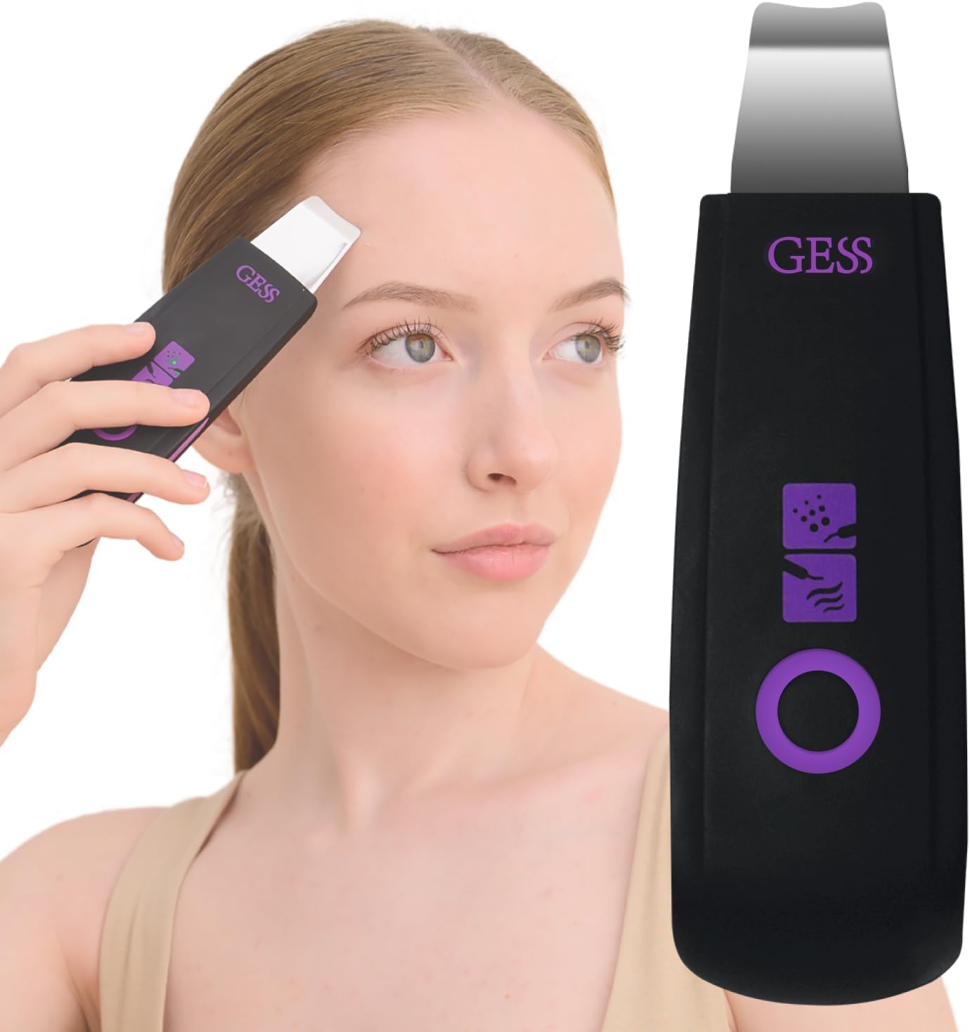 Scrub Viso Idratante Ultrasuoni portatile USB portatile ad ultrasuoni Scrubber. Pulizia della macchina. attrezzature professionali SPA GESS YOU