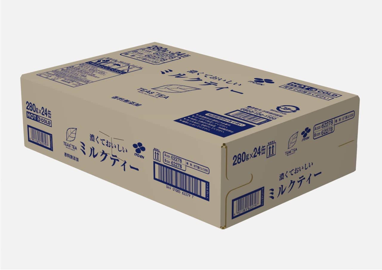 Amazon.co.jp: 伊藤園 濃くておいしいミルクティー 280g×24本 (缶