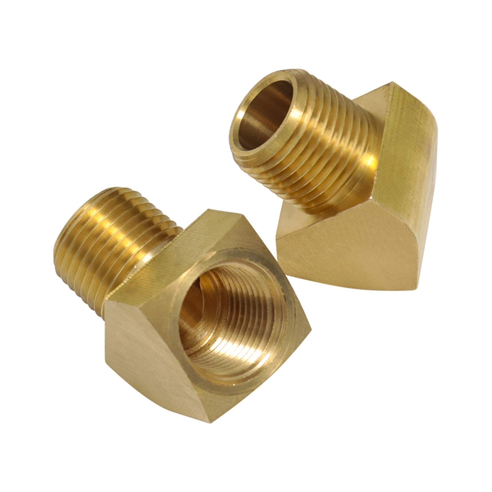 Rapid Air 45 gradi 1/4 NPT filettatura tubo ottone raccordo a gomito
