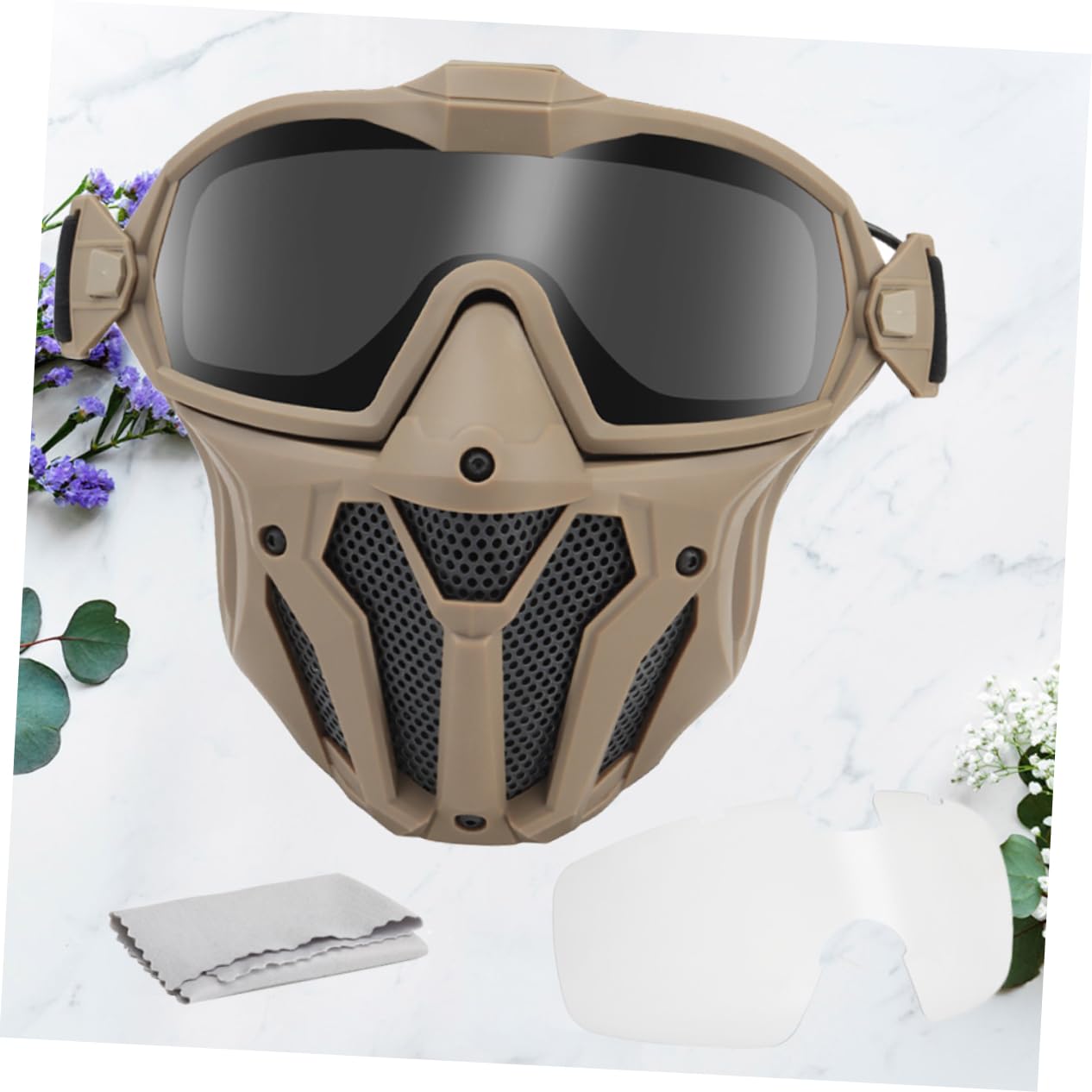 Toyvian 1Ensemble Jeu Extérieur avec Lunettes Respirantes Buée Protection UV Couleur Batterie pour Activités Plein Air