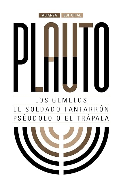 Portada de Los gemelos. El soldado fanfarrón. Pséudolo o El trápala