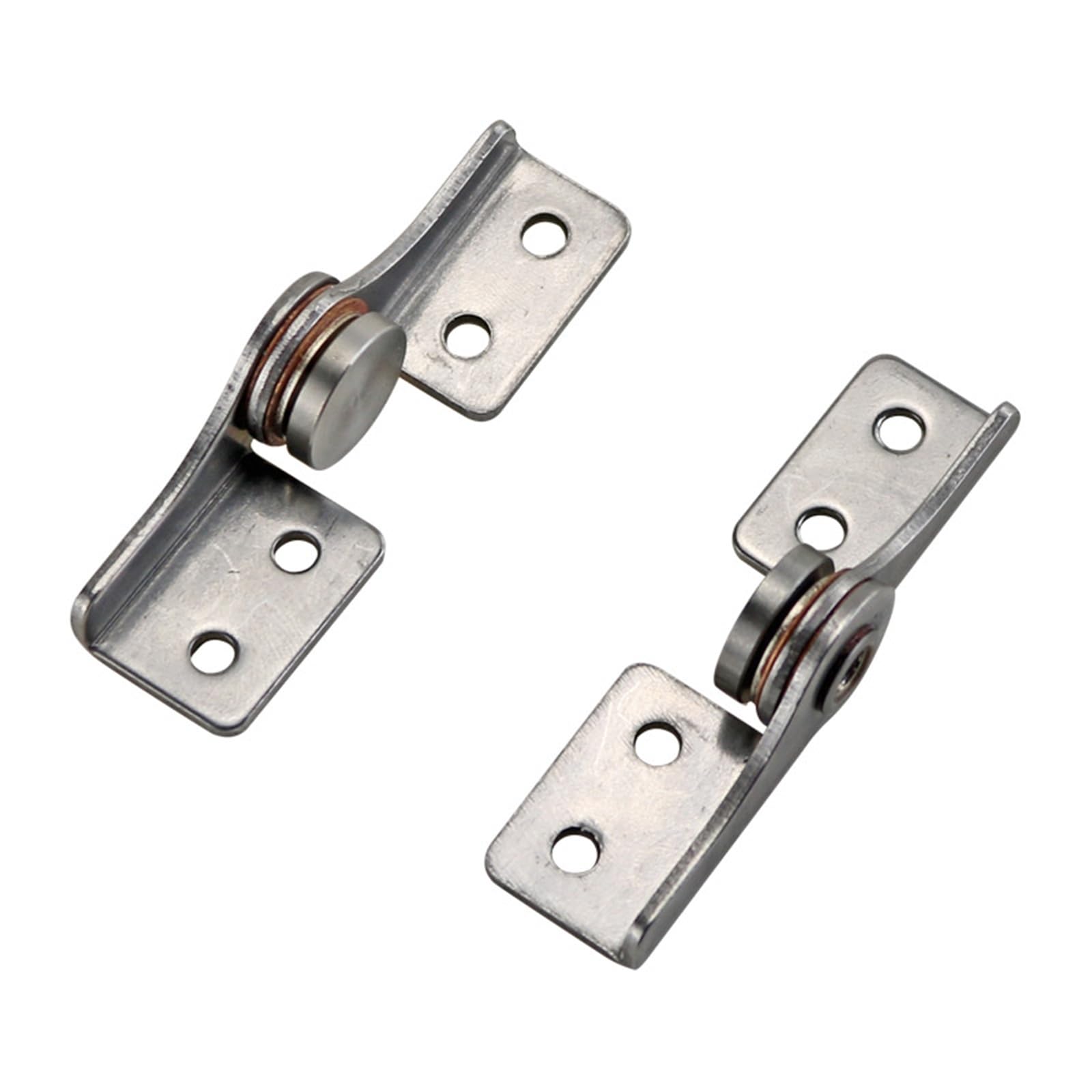 Rmwkrmogrf Large-(4.5N.m)-Lr L-Shaped Damping Hinge Stainless Steel Torque Any Angle Positioning Free-Stop Pivot Hardware Accessories 1Pcs(Large-(4.5N.m)-Lr)