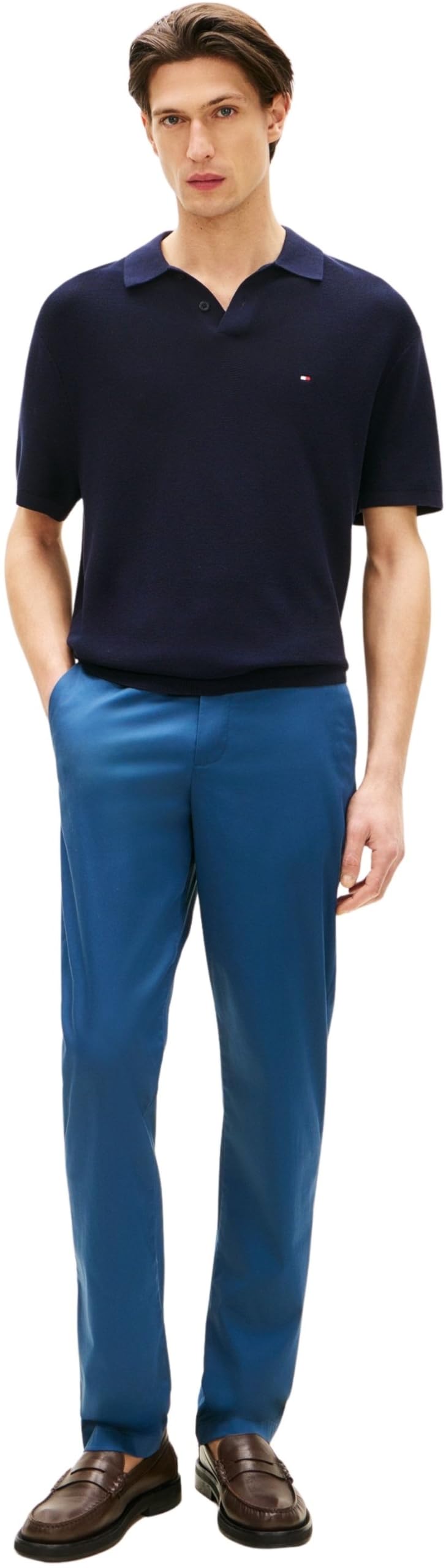 Tommy Hilfiger - Harlem Essential Twill Mw0mw40690, Pantaloni Chino Uomo