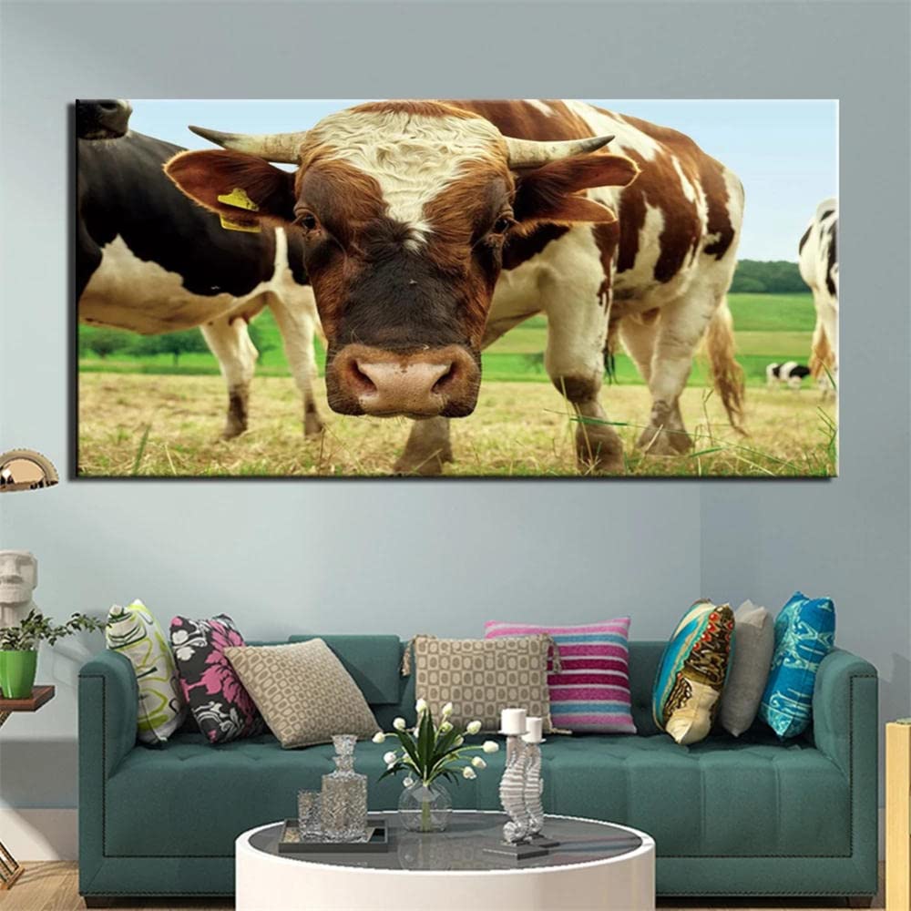 Lonmo Art Diamond Painting Rinder – 5D Diamantmalerei 30x40 Cm, DIY Set Für Erwachsene
