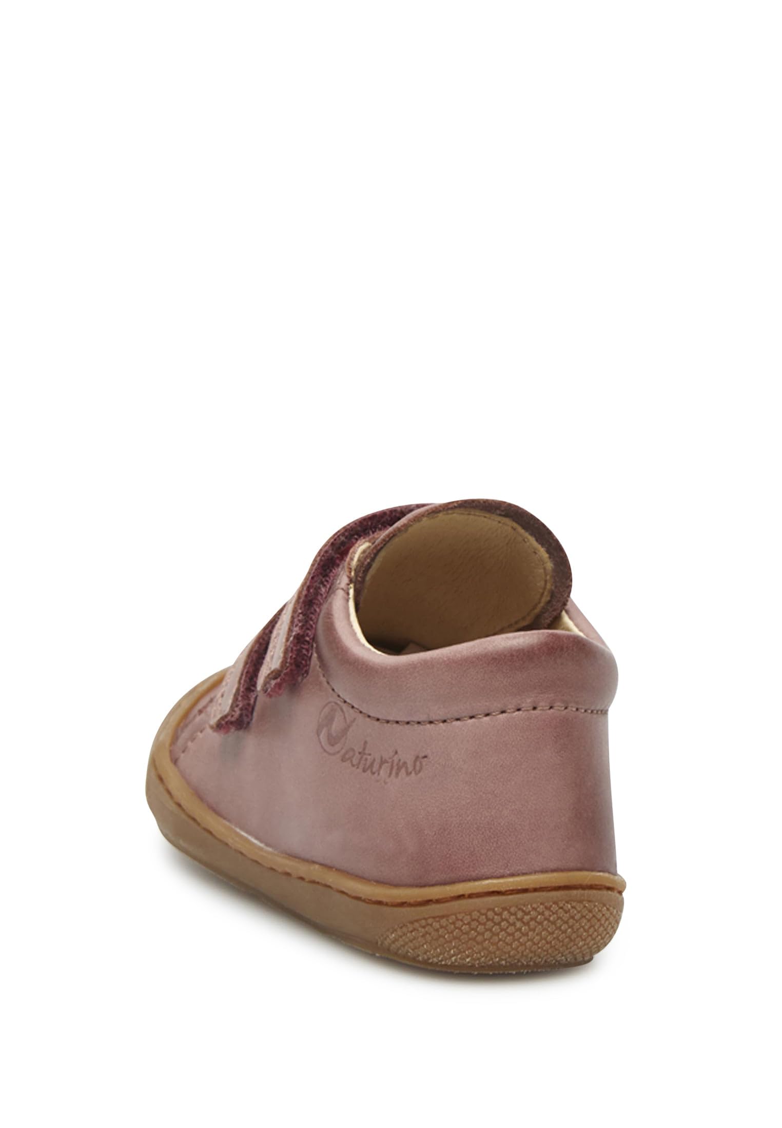 Naturino Cocoon VL buty do nauki chodzenia ze skóry nappa, brudny róż, brudny róż, 24 EU