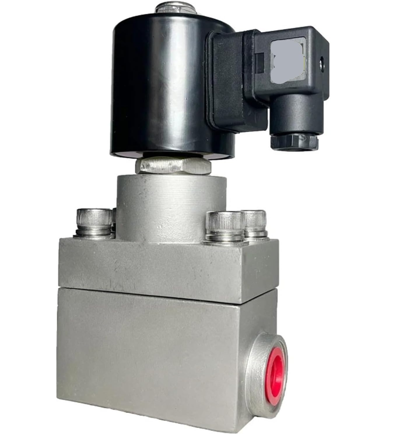 Électrovanne bidirectionnelle haute pression 300bar 30MPa, ouverture de 1/2 pouce 10mm SS304 DN10 normalement fermée
