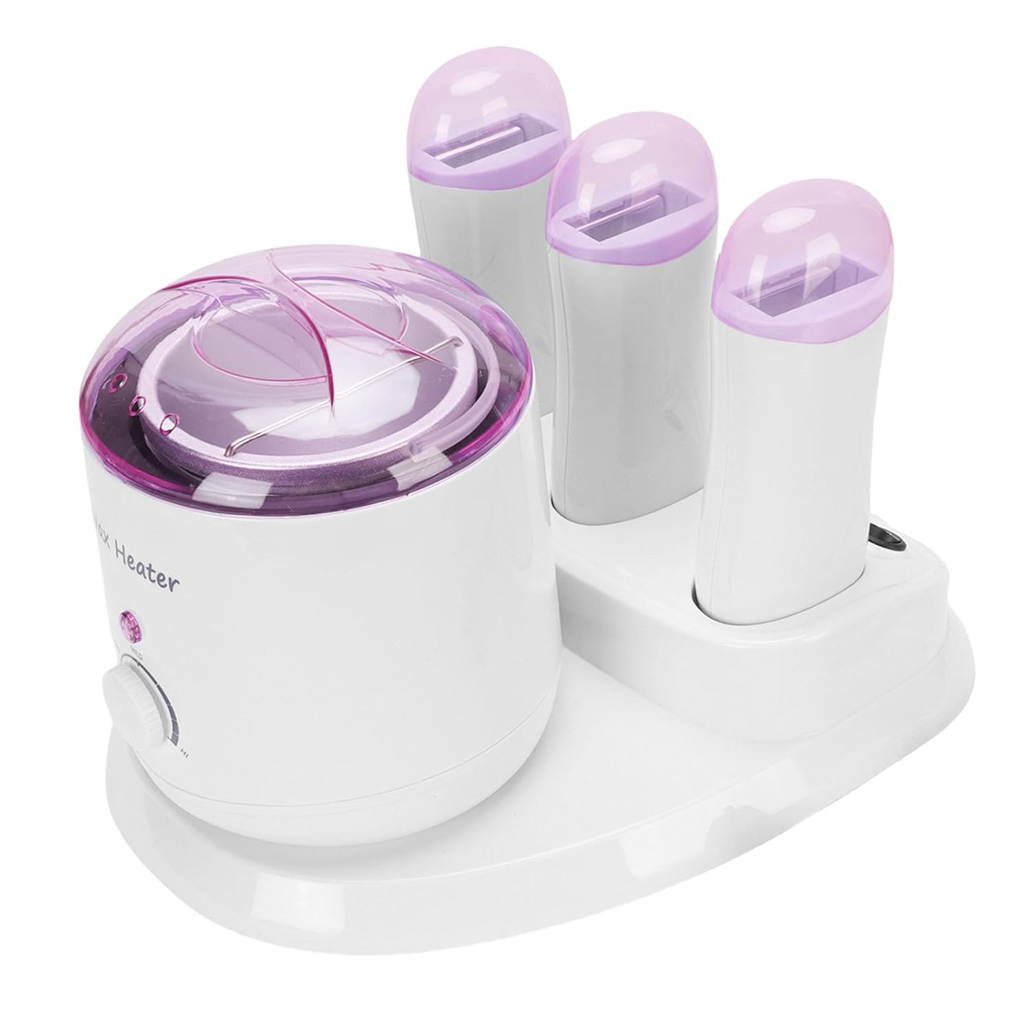 Pongnas 4 in 1 Wax Warmer – Anti Scald Wax Machine – 3 Roll On Melt Warmer for Hair Removal (US Plug 110V) Pongnas 4 in 1 Wax Warmer – Anti Scald Wax Machine – 3 Roll On Melt Warmer for Hair Removal (US Plug 110V)