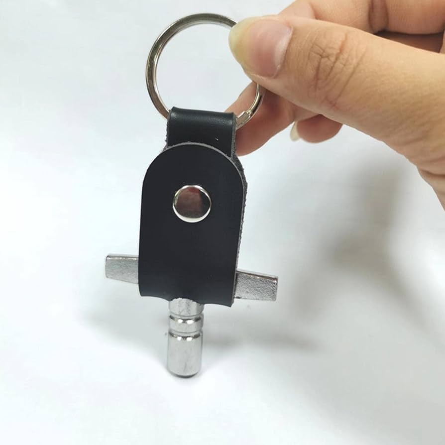 Amazon.co.jp: レザードラムキーオーガナイザー,キーリング付きの耐久