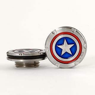 19th Hole Custom Shop Deluxe Tour Style Weights for Scotty Cameron Fastback/Squareback Putters, Captain America