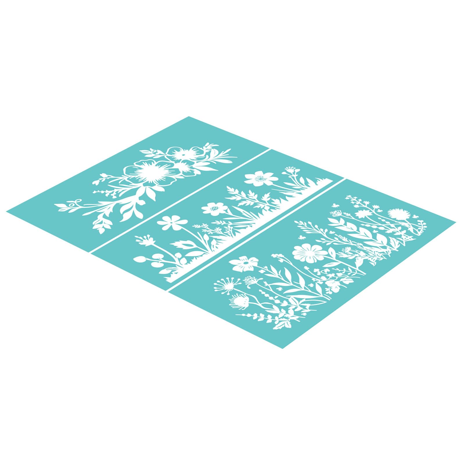 Hsyzygian Professional Silkscreen Printing Stencil Polyester Screen Printing Template for Fabric Wood Clay and Home Decoration Adhesive Back Screen Pattern