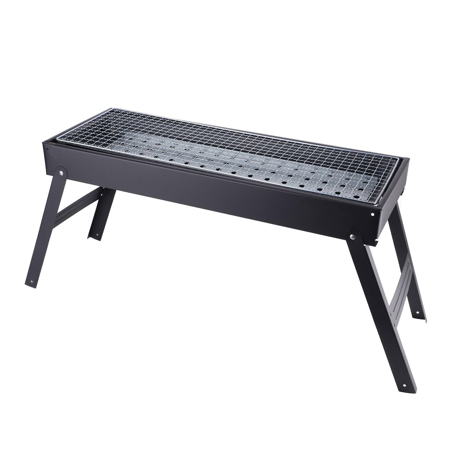 BBQ Grill, Folding Lightweight Portable Charcoal Barbecue Grill for Home Outdoor Camping Picnic